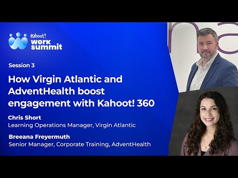 How Virgin Atlantic and AdventHealth boost engagement with Kahoot! 360
