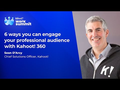 6 ways you can engage your professional audience and drive business impact with Kahoot! 360