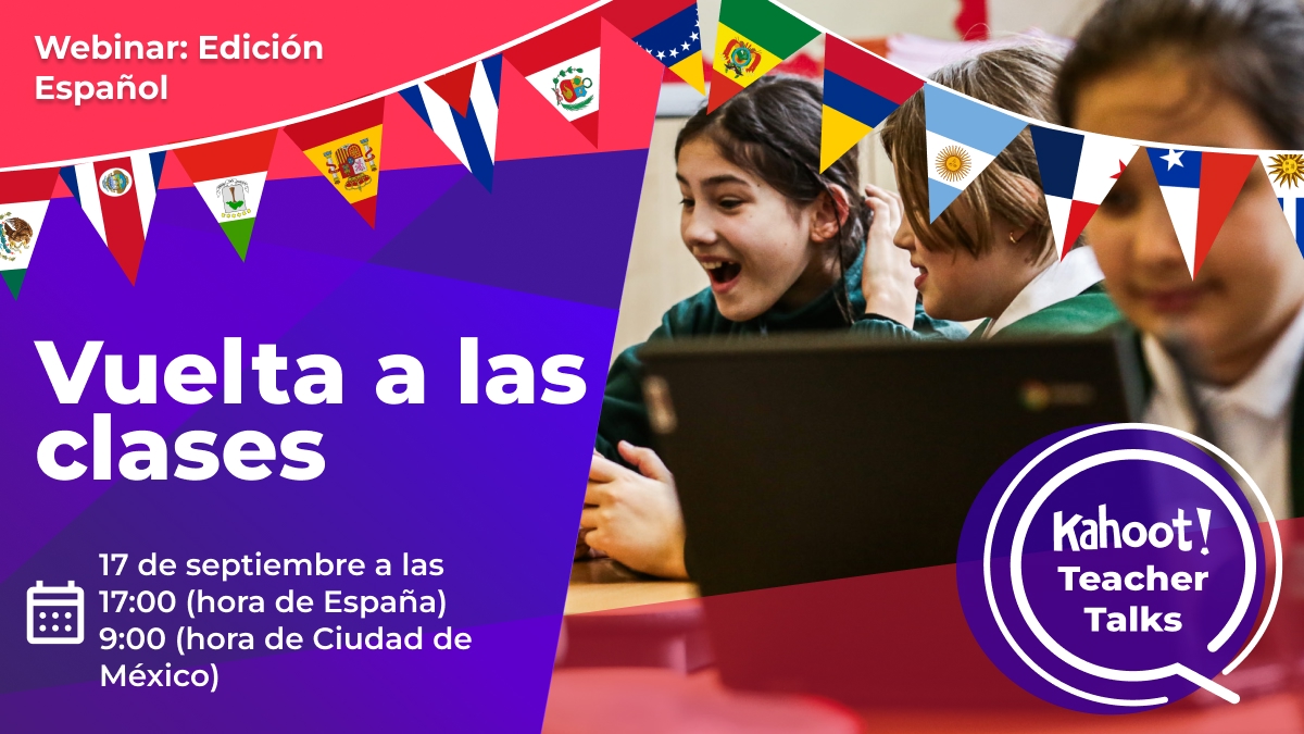 'Vuelta a las clases: 17 septiembre a las 17.00 (hora de España) 9.00 (hora de Ciudad de México)'