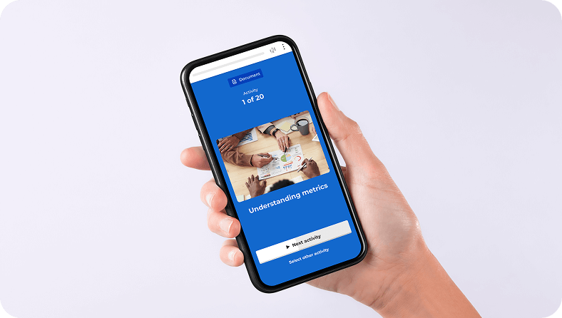 Kahoot question displayed on a mobile device