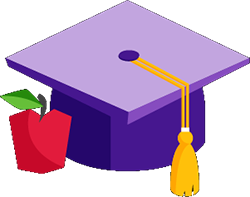 Illustration of an academic hat