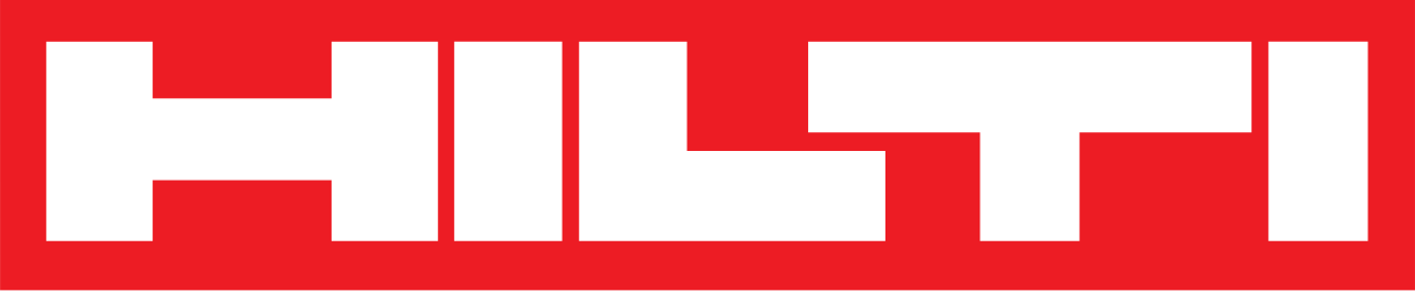 Hilti logo in red