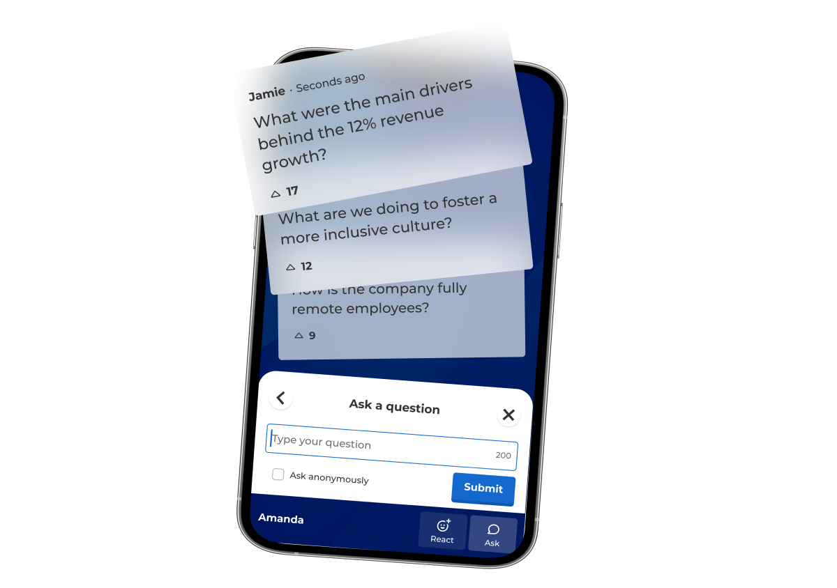 A mobile phone screen showing a 