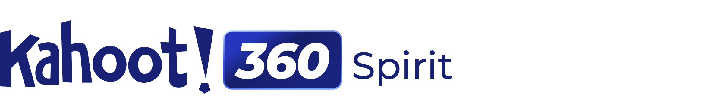 Kahoot! 360 Pro Spirit blue logo