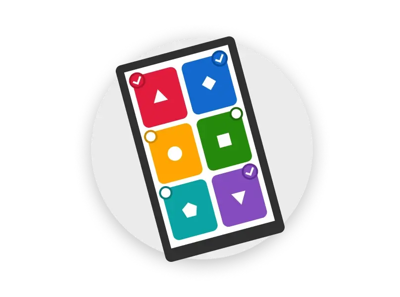 icon for multiple answers